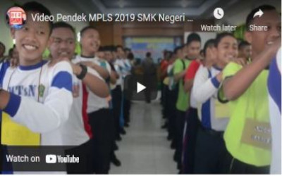 Video Pendek MPLS 2019 SMK Negeri 1 Madiun I Orientasi Lingkungan Sekolah Penyempurna Pembelajaran